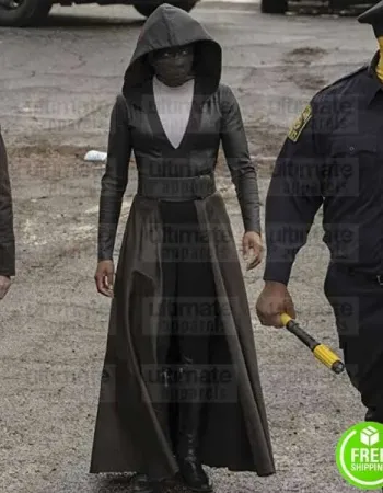 WATCHMEN TV SERIES REGINA KING BLACK COSTUME COAT WATCHMEN TV SERIES REGINA KING BLACK COSTUME COAT