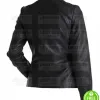 WOMEN'S BLACK LEATHER JACKET HOUSTON TX