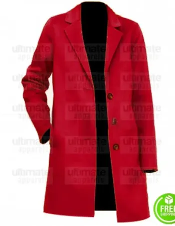 WRITE BEFORE CHRISTMAS TORREY DEVITTO (JESSICA WINTHROP) RED COAT