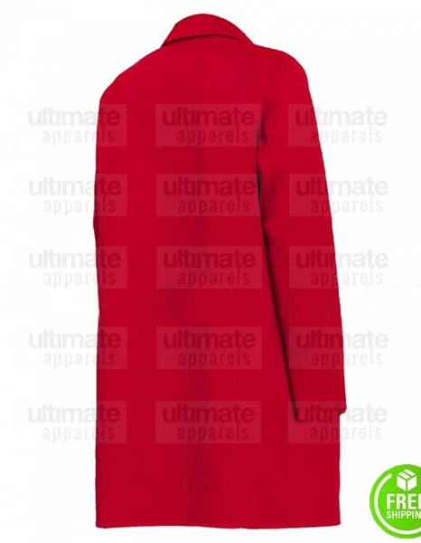 WRITE BEFORE CHRISTMAS TORREY DEVITTO (JESSICA WINTHROP) RED COAT WRITE BEFORE CHRISTMAS TORREY DEVITTO (JESSICA WINTHROP) RED COAT