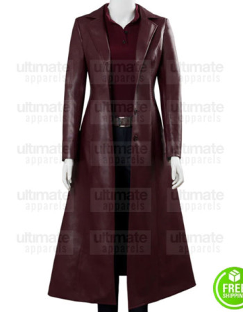 X-MEN DARK PHOENIX SOPHIE TURNER (JEAN GREY) LEATHER COSTUME