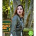 ZOO KRISTEN CONNOLLY (JAMIE CAMPBELL) GREEN LEATHER JACKET
