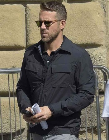 6 UNDERGROUND RYAN REYNOLDS BLACK JACKET