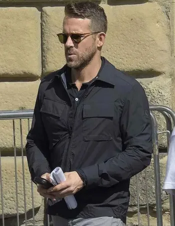 6 UNDERGROUND RYAN REYNOLDS BLACK JACKET
