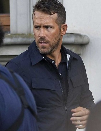 6 UNDERGROUND RYAN REYNOLDS BLACK JACKET