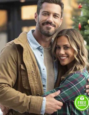 A WELCOME HOME CHRISTMAS BRANDON QUINN (MICHAEL FISCHER) KHAKI COTTON JACKET