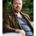 AFTER LIFE RICKY GERVAIS (TOM JOHNSON) BROWN JACKET
