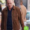 AGENTS OF SHIELD CLARK GREGG (PHIL COULSON) BROWN SUEDE LEATHER JACKET