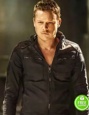 DOMINION CHRISTOPHER EGAN (ALEX LANNEN) LEATHER JACKET