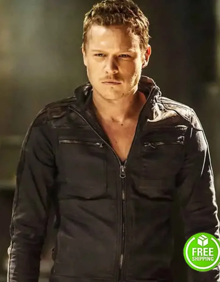 DOMINION CHRISTOPHER EGAN (ALEX LANNEN) LEATHER JACKET DOMINION CHRISTOPHER EGAN (ALEX LANNEN) LEATHER JACKET