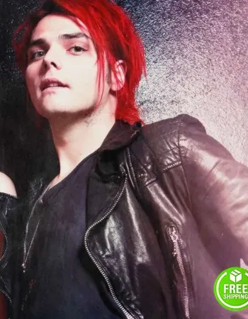 SINGER GERARD WAY BLACK LEATHER JACKET
