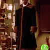 Candyman Yahya Abdul Mateen Anthony Mccoy Black Shearling Coat Candyman Yahya Abdul Mateen Anthony Mccoy Black Shearling Coat