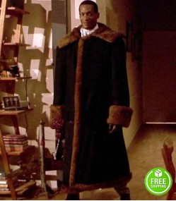 Candyman Yahya Abdul Mateen Anthony Mccoy Black Shearling Coat