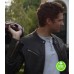 FLEABAG BEN ALDRIDGE (ARSEHOLE GUY) BLACK LEATHER JACKET