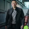 HELLBOY DANIEL DAE KIM (BEN DAIMIO) BLACK COTTON JACKET HELLBOY DANIEL DAE KIM (BEN DAIMIO) BLACK COTTON JACKET