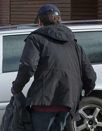 BLACK MIRROR ALEX LAWTHER (KENNY) BLACK JACKET BLACK MIRROR ALEX LAWTHER (KENNY) BLACK JACKET
