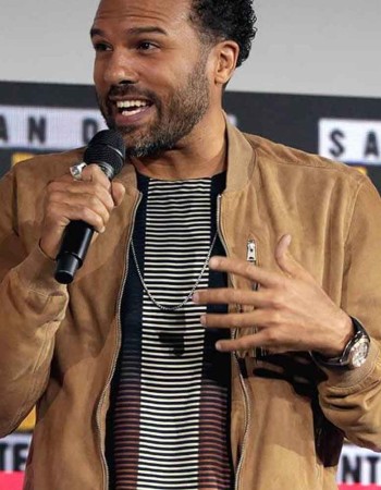 Black Widow O-T Fagbenle (Mason) Leather Jacket