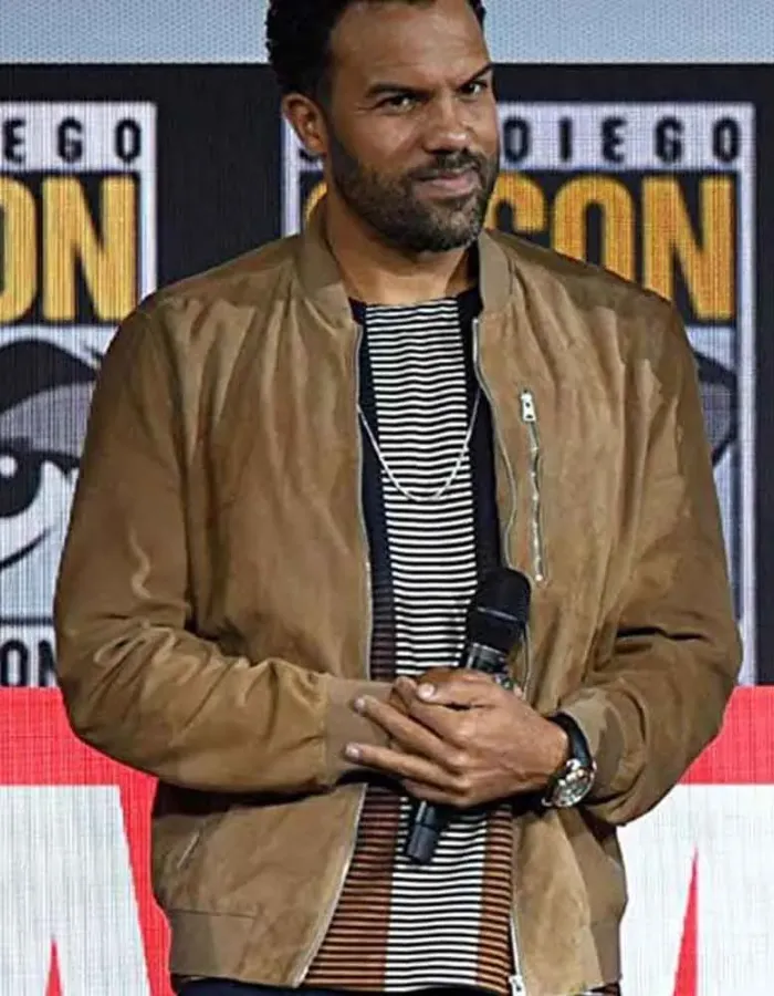 Black Widow O-T Fagbenle (Mason) Leather Jacket