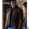 GOD FRIENDED ME BRANDON MICHEAL HALL (MILES FINER) SUEDE BOMBER JACKET GOD FRIENDED ME BRANDON MICHEAL HALL (MILES FINER) SUEDE BOMBER JACKET