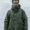 CAPTIVE STATE JAMES RANSONE (PATRICK ELLISON) HOODED GREEN COTTON JACKET 