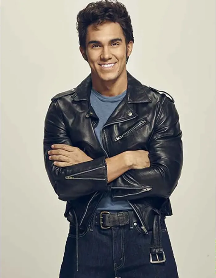 GREASE LIVE CARLOS PENAVEGA (KENICKIE) LEATHER JACKET