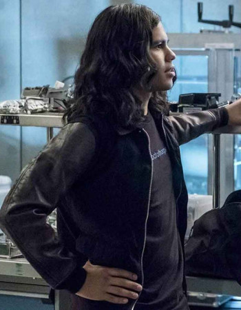 CISCO RAMON THE FLASH LETTERMAN JACKET