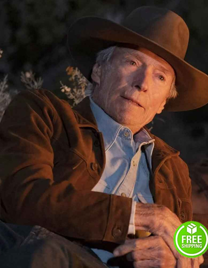 CRY MACHO CLINT EASTWOOD (MIKO) BROWN SUEDE LEATHER JACKET