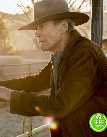 CRY MACHO CLINT EASTWOOD (MIKO) BROWN SUEDE LEATHER JACKET CRY MACHO CLINT EASTWOOD (MIKO) BROWN SUEDE LEATHER JACKET