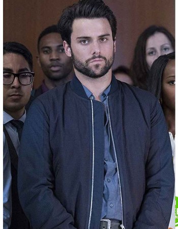 HOW TO GET AWAY WITH MURDER JACK FALAHEE (CONNOR WALSH) BOMBER JACKET