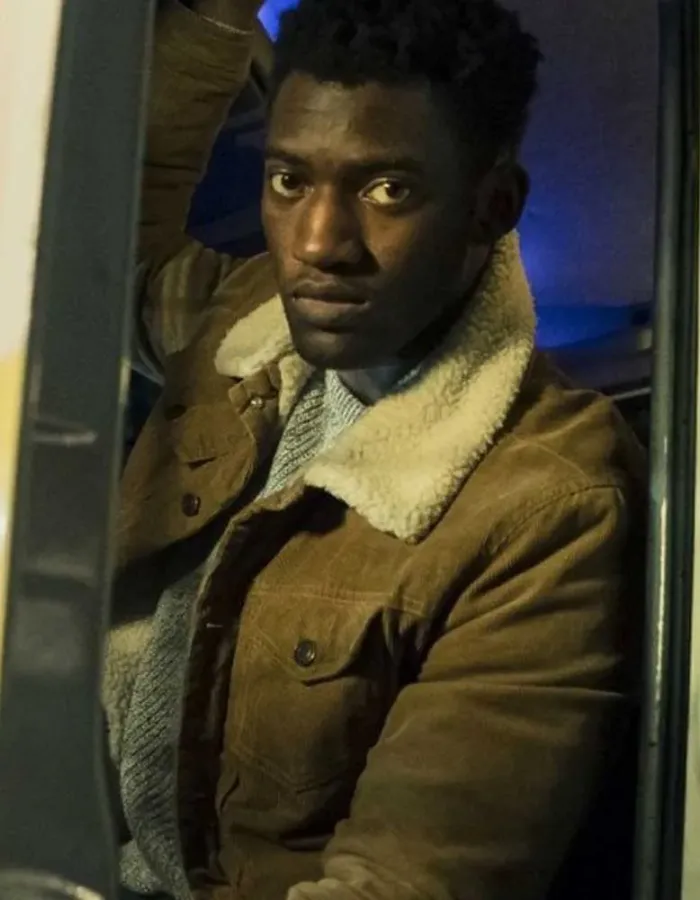 CURFEW MALACHI KIRBY BROWN CORDUROY JACKET