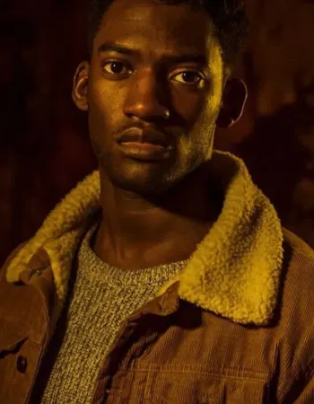 CURFEW MALACHI KIRBY BROWN CORDUROY JACKET