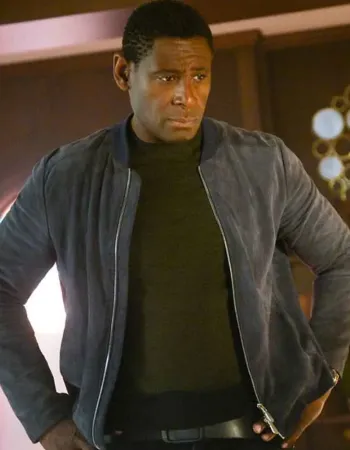 SUPERGIRL DAVID HAREWOOD (J'ONN J'ONNZ) BOMBER JACKET