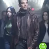 AGENTS OF SHIELD SEASON 5 JEFF WARD (DEKE SHAW) BROWN LEATHER JACKET