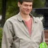 DUMB AND DUMBER JIM CARREY (LLOYD CHRISTMAS) GREY COTTON JACKET DUMB AND DUMBER JIM CARREY (LLOYD CHRISTMAS) GREY COTTON JACKET