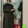 HALSTON EWAN MCGREGOR BLACK TRENCH COAT HALSTON EWAN MCGREGOR BLACK TRENCH COAT