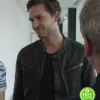FLEABAG BEN ALDRIDGE (ARSEHOLE GUY) BLACK LEATHER JACKET