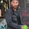 DAREDEVIL SEASON 2 JON BERNTHAL (FRANK CASTLE) BLACK COTTON JACKET