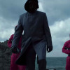 SQUID GAME LEE BYUNG-HUN (FRONTMAN) LEATHER COSTUME COAT