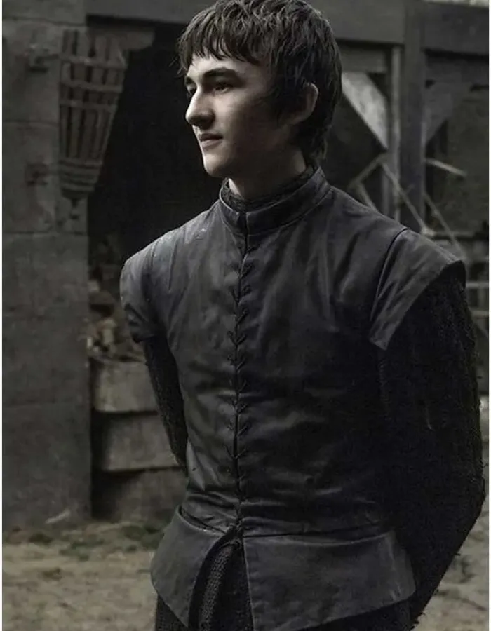 GAME OF THRONES DRAGONSTONE BRAN STARK BLACK VEST