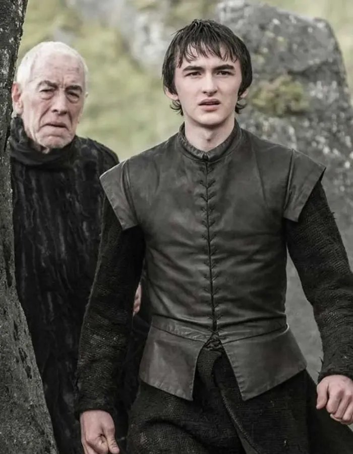 GAME OF THRONES DRAGONSTONE BRAN STARK BLACK VEST