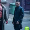 HELLBOY DANIEL DAE KIM (BEN DAIMIO) BLACK COTTON JACKET HELLBOY DANIEL DAE KIM (BEN DAIMIO) BLACK COTTON JACKET