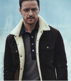 HIS DARK MATERIALS JAMES MCAVOY SUEDE LEATHER JACKET