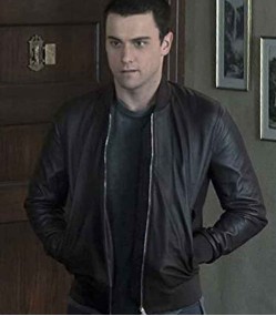 HOW TO GET AWAY WITH MURDERER JACK FALAHEE (CONNOR WALSH) BLACK LEATHER JACKET HOW TO GET AWAY WITH MURDERER JACK FALAHEE (CONNOR WALSH) BLACK LEATHER JACKET