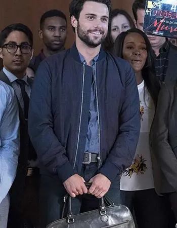 HOW TO GET AWAY WITH MURDER JACK FALAHEE (CONNOR WALSH) BOMBER JACKET