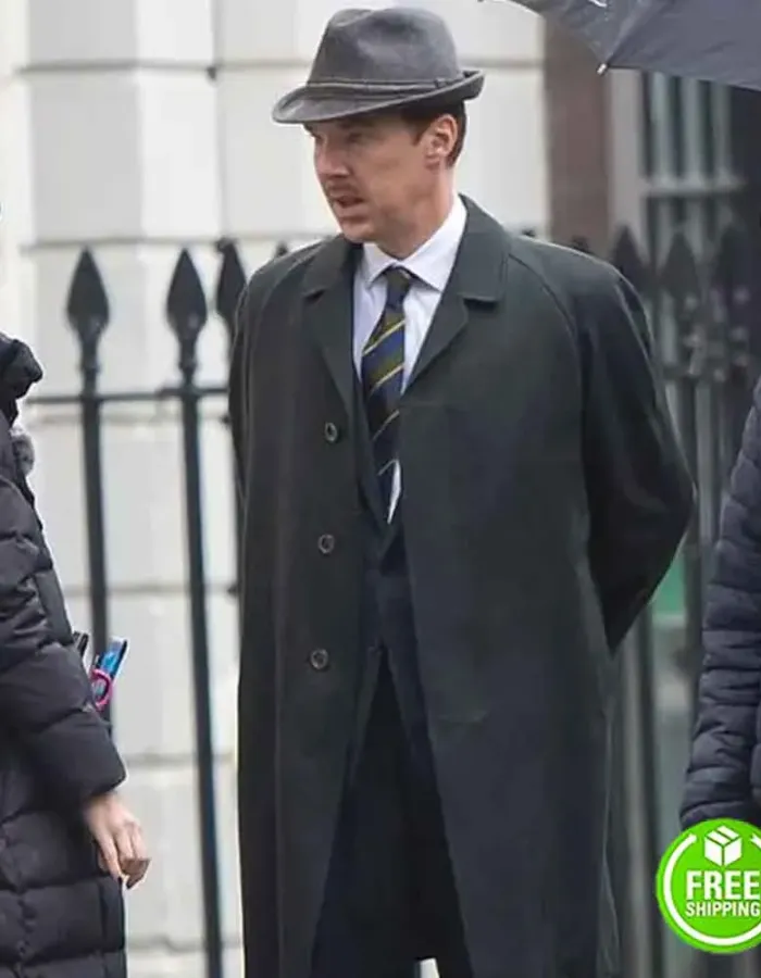 IRONBARK BENEDICT CUMBERBATCH (GREVILLE WYNNE) BLACK TRENCH COAT IRONBARK BENEDICT CUMBERBATCH (GREVILLE WYNNE) BLACK TRENCH COAT