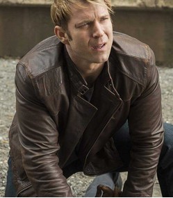 JESSICA JONES WIL TRAVAL BROWN JACKET JESSICA JONES WIL TRAVAL BROWN JACKET