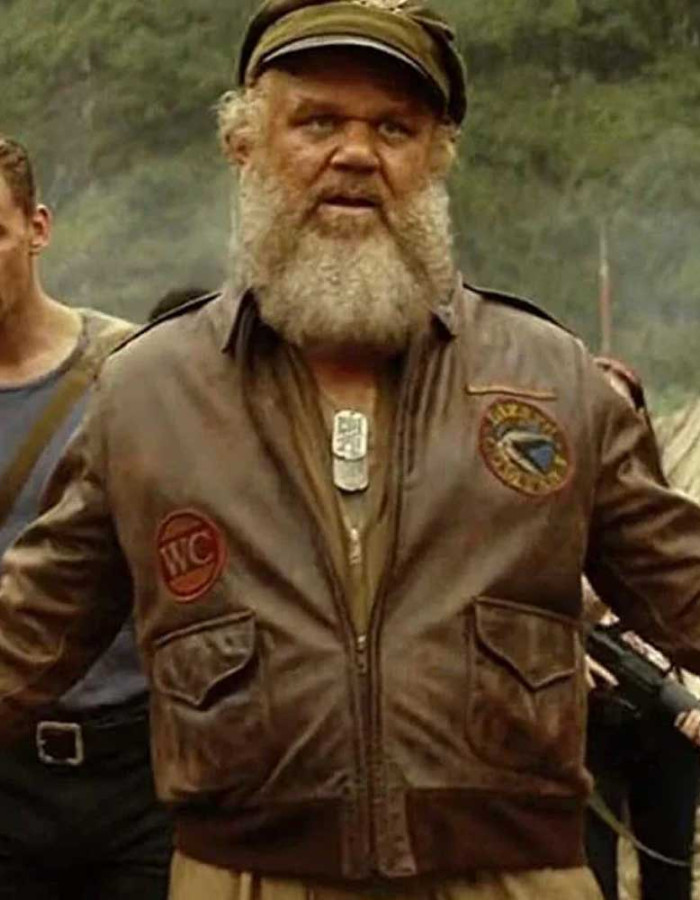 KONG SKULL ISLAND JOHN C. REILLY BROWN JACKET