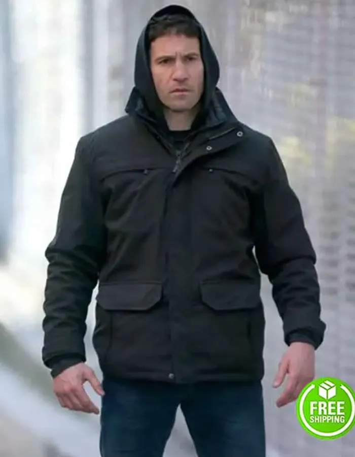 THE PUNISHER SEASON 2 JON BERNTHAL (FRANK CASTLE) BLACK COTTON JACKET