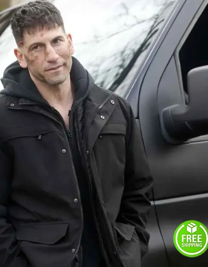 THE PUNISHER SEASON 2 JON BERNTHAL (FRANK CASTLE) BLACK COTTON JACKET