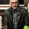 DARK DESIRE JORGE POZA (LEONARDO SOLARES) BLACK LEATHER JACKET